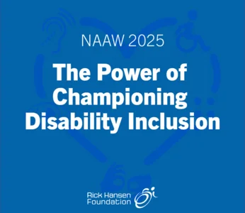 The Power of Championing Disability Inclusion Text